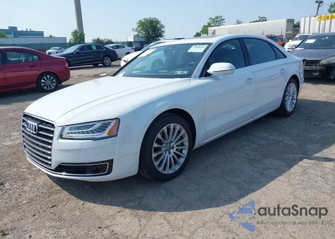 2015 Audi A8 L 3.0T из США, поврежденный, VIN WAU3GAFD4FN020897